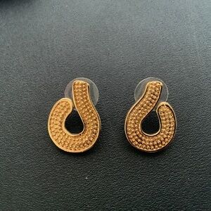 Costume jewelry Gold Earrings